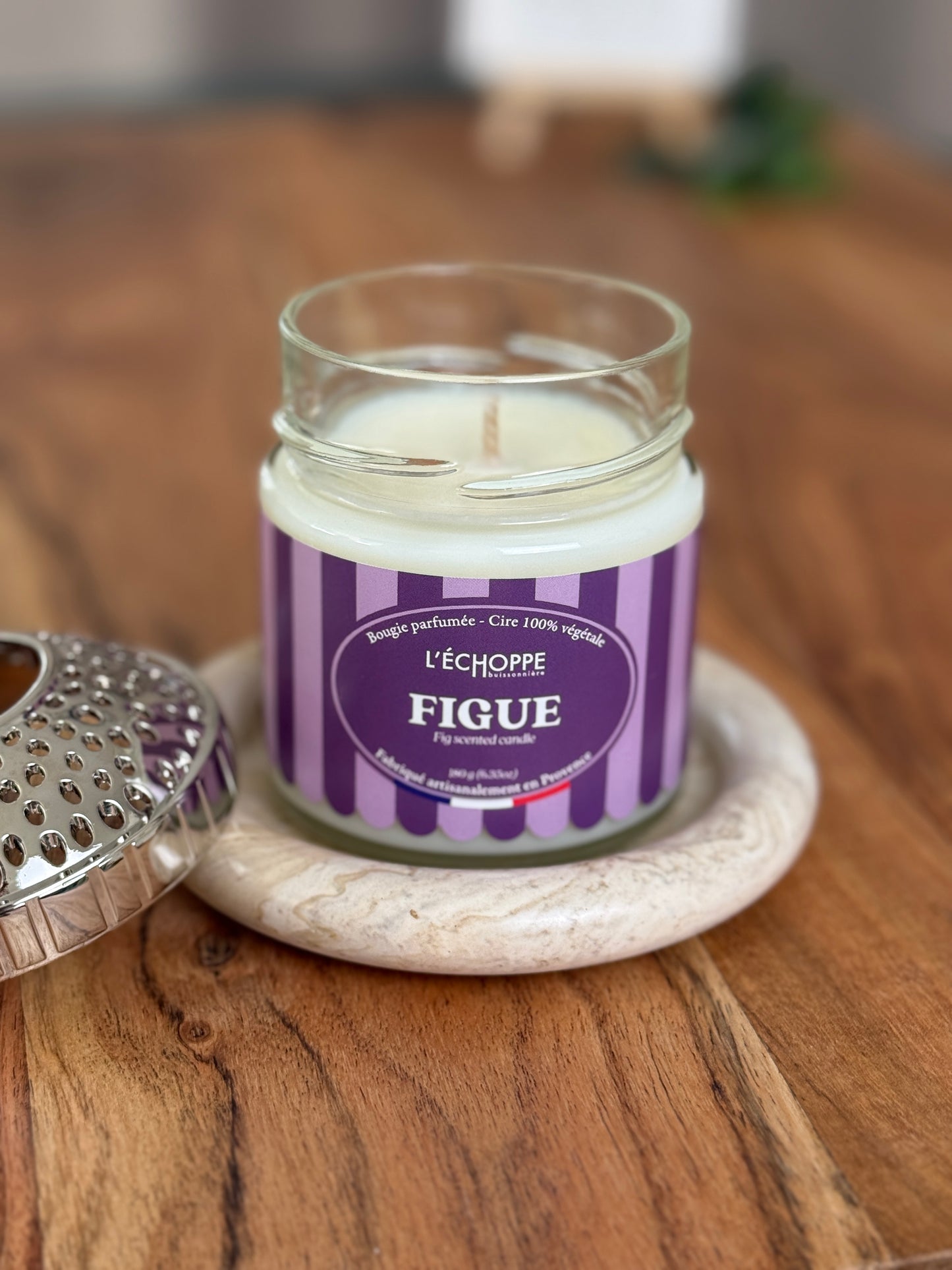 Duftkerze "Feige" aus 100% Sojawachs - Made in Frankreich