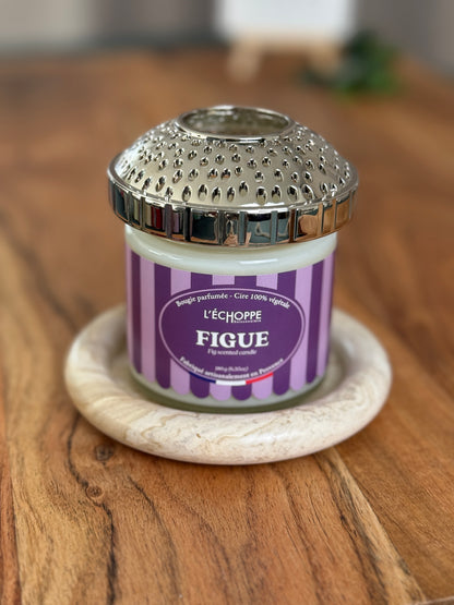 Duftkerze "Feige" aus 100% Sojawachs - Made in Frankreich