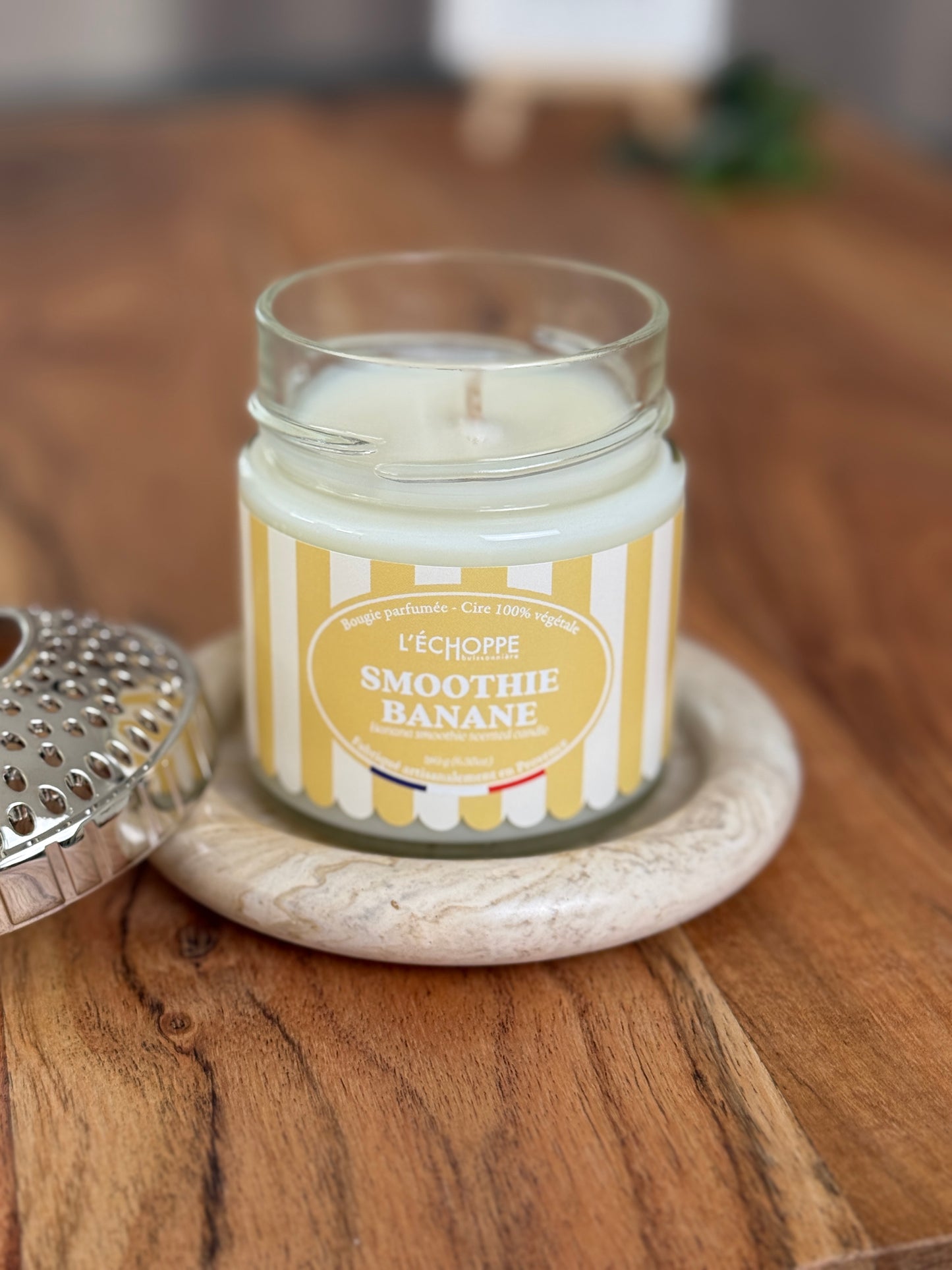 Duftkerze "Banana Smoothie" aus 100% Sojawachs - Made in Frankreich