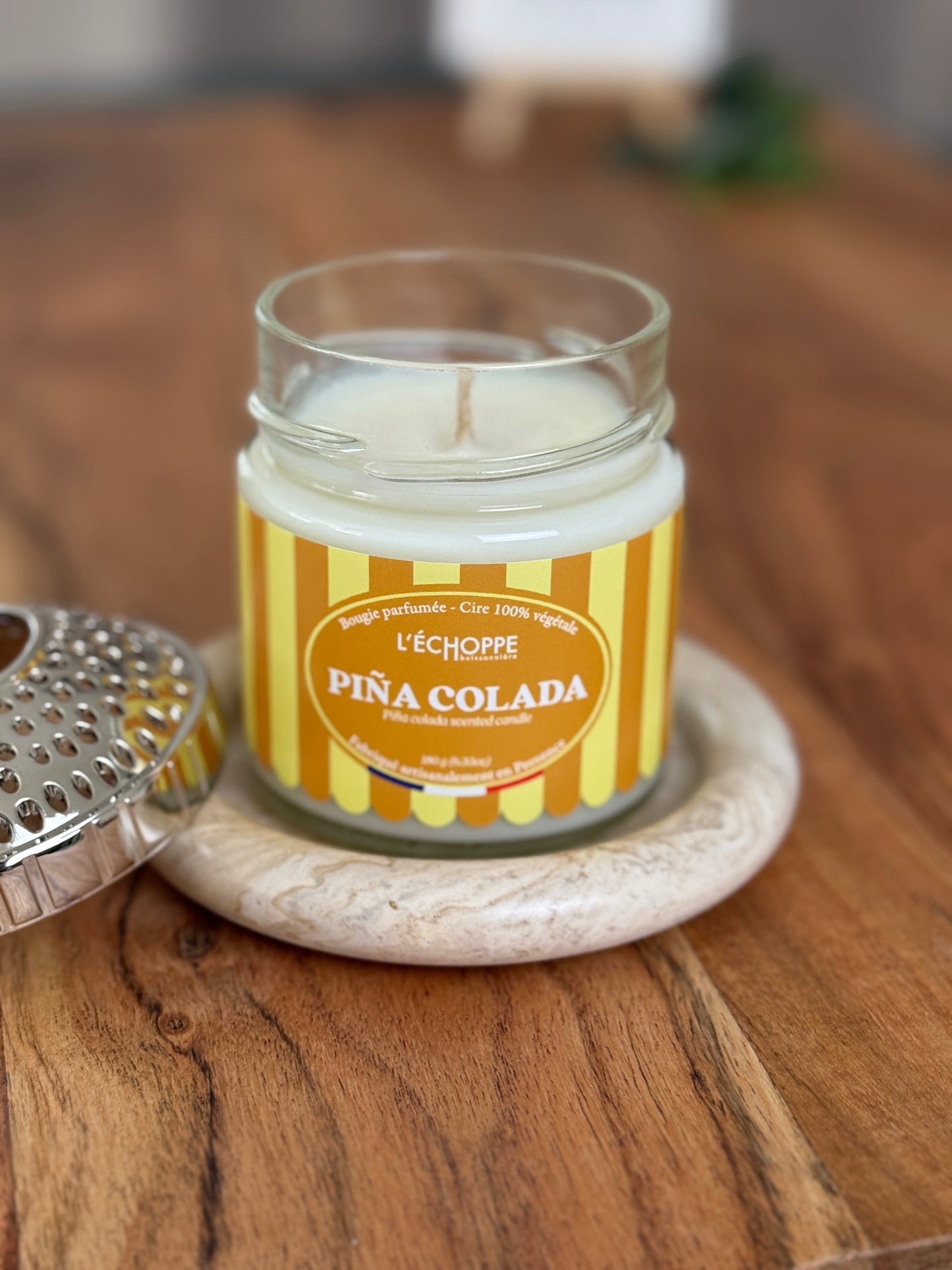 Duftkerze "Pina Colada" aus 100% Sojawachs - Made in Frankreich
