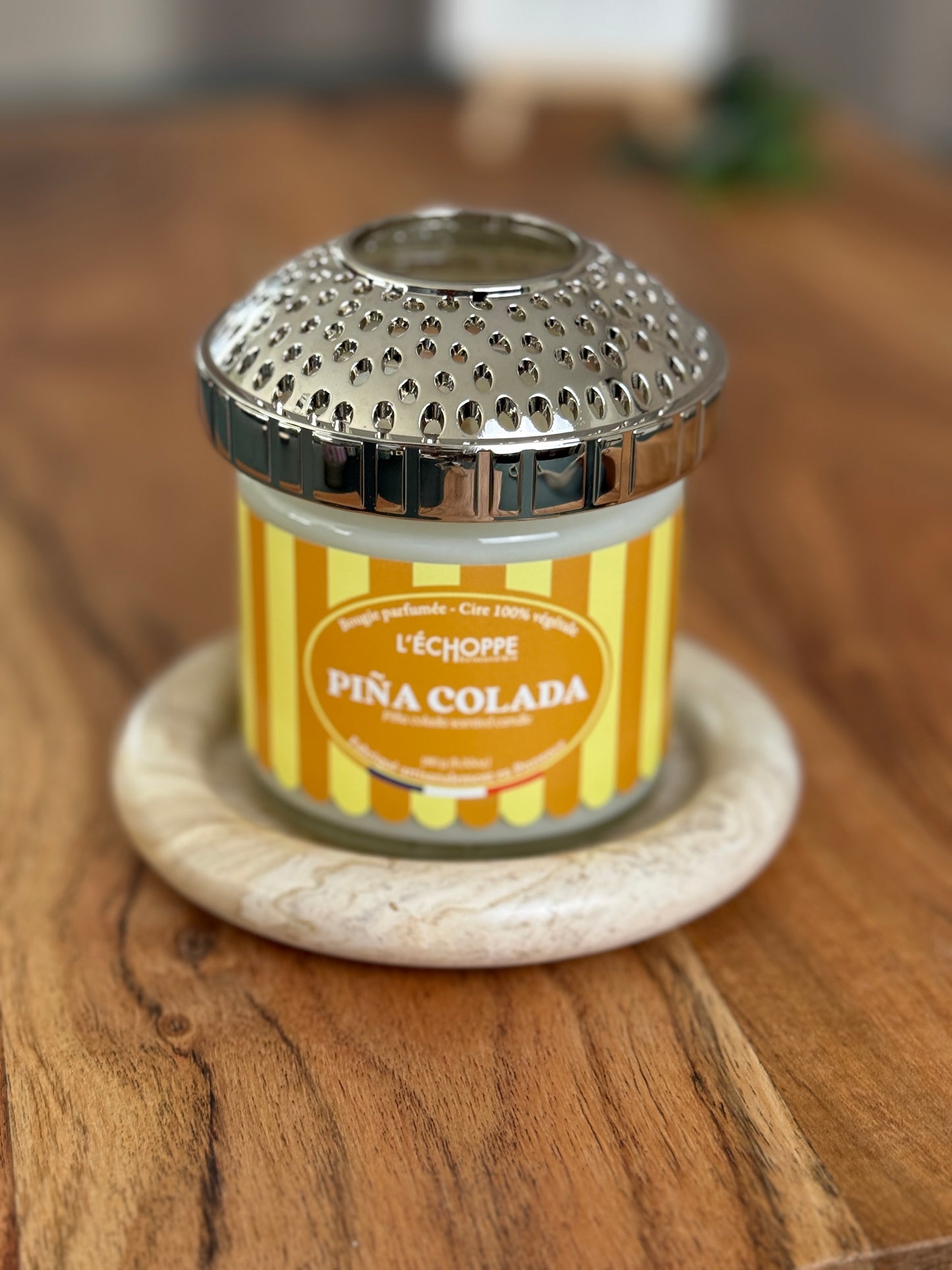 Duftkerze "Pina Colada" aus 100% Sojawachs - Made in Frankreich
