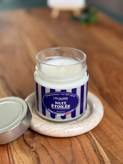 Duftkerze "Sternennacht" aus 100% Sojawachs - Made in Frankreich
