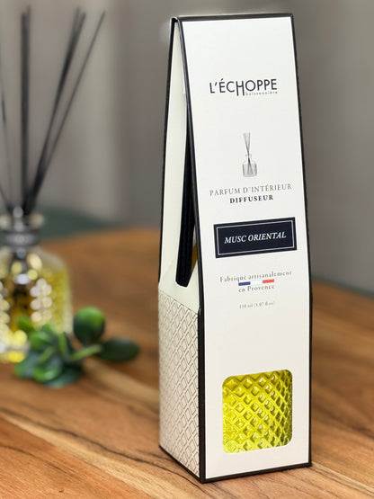 150 ml Eleganter Glasflakon - Raumduft Diffusor