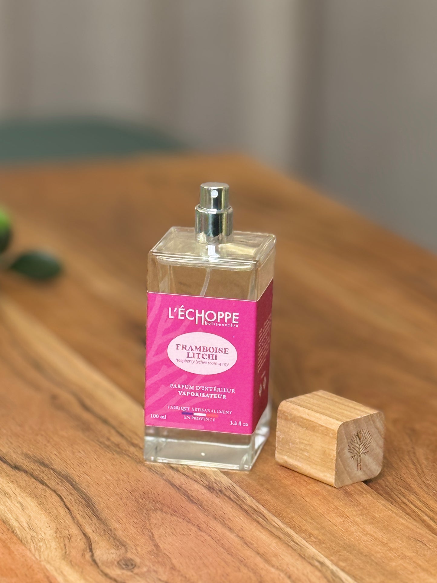 Raumspray Himbeer-Litschi – L'Échoppe Buissonnière | 100 ml