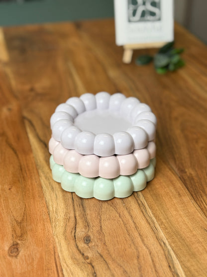 Bubbleuntersetzer "Bubbles Big" - Pastelfarben