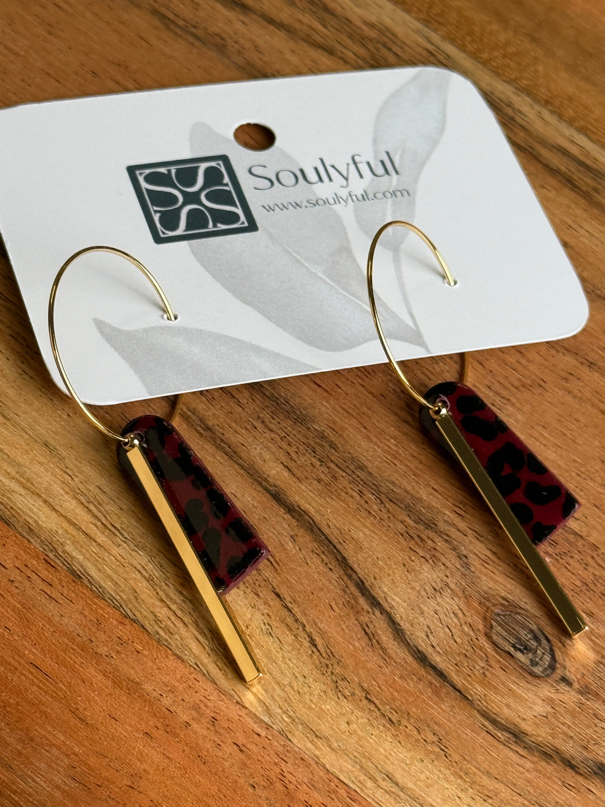 Creolen "Leo Bordeaux"