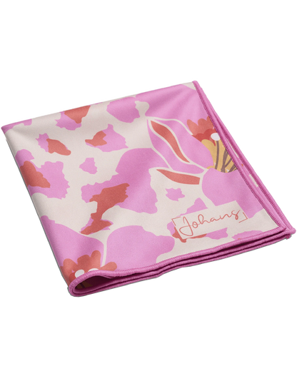Johans® Mikrofasertuch "Flowers" - Stilvolle Reinigung für Brille & Display