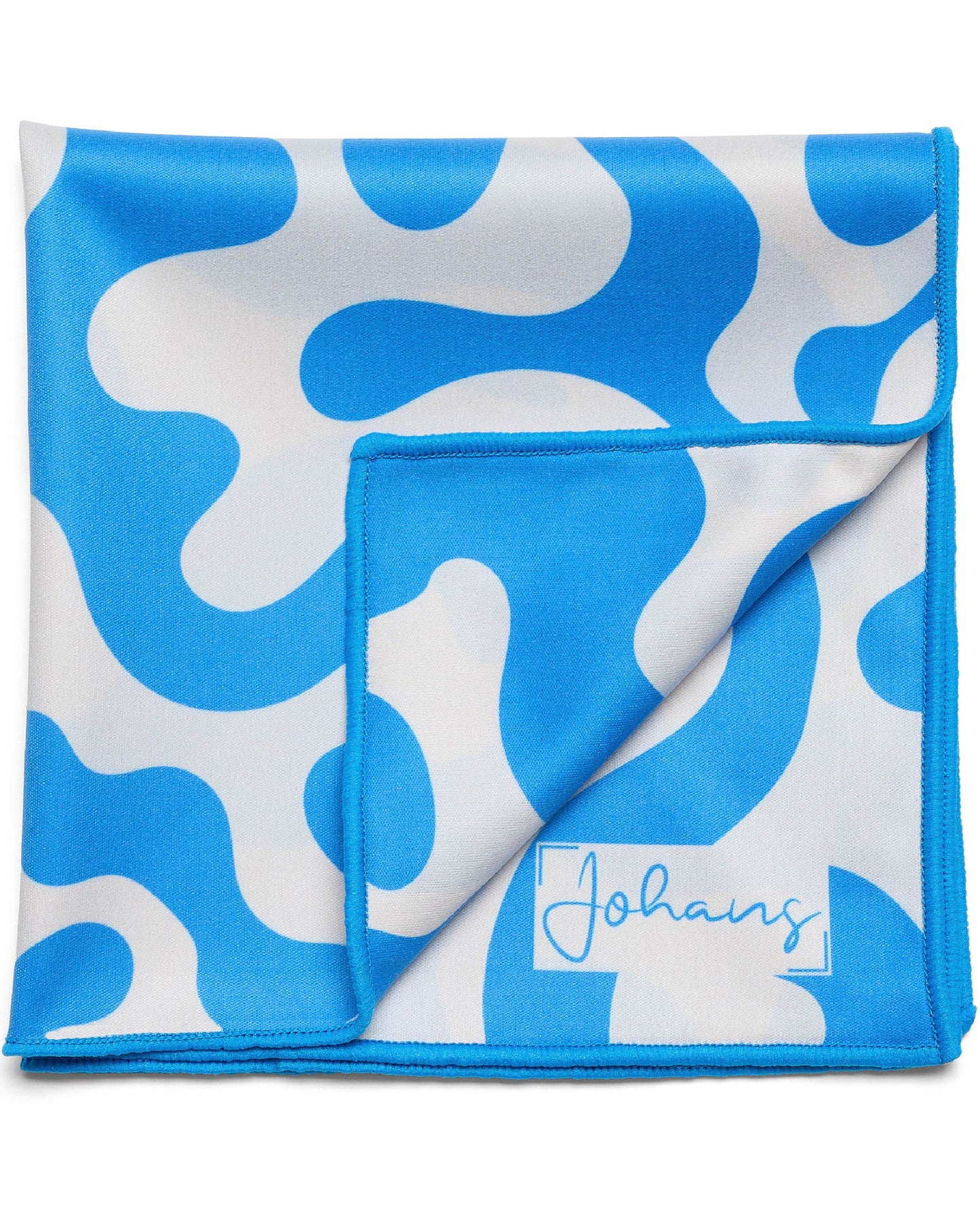 Johans® Mikrofasertuch "Swirl" - Stilvolle Reinigung für Brille & Display