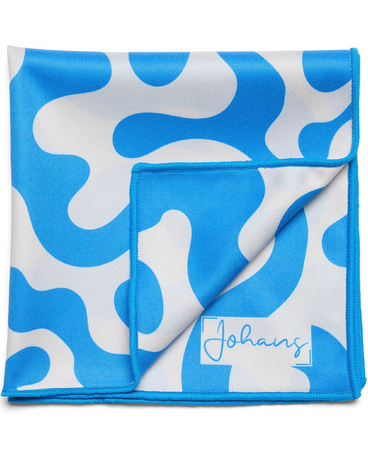 Johans® Mikrofasertuch "Swirl" - Stilvolle Reinigung für Brille & Display