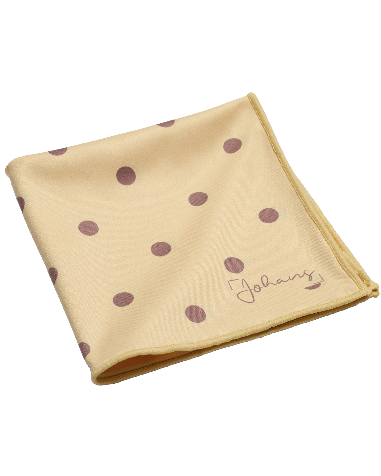 Johans® Mikrofasertuch "Dots" - Stilvolle Reinigung für Brille & Display