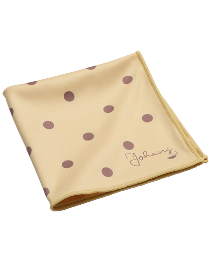 Johans® Mikrofasertuch "Dots" - Stilvolle Reinigung für Brille & Display