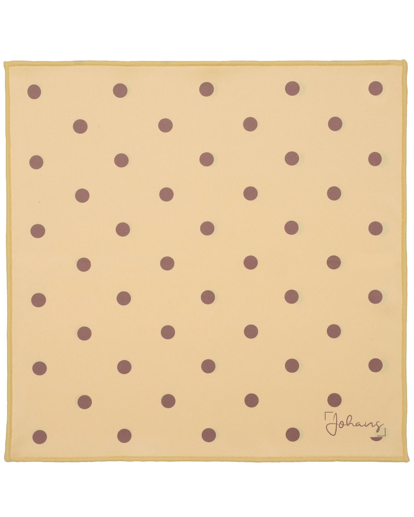 Johans® Mikrofasertuch "Dots" - Stilvolle Reinigung für Brille & Display