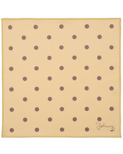 Johans® Mikrofasertuch "Dots" - Stilvolle Reinigung für Brille & Display