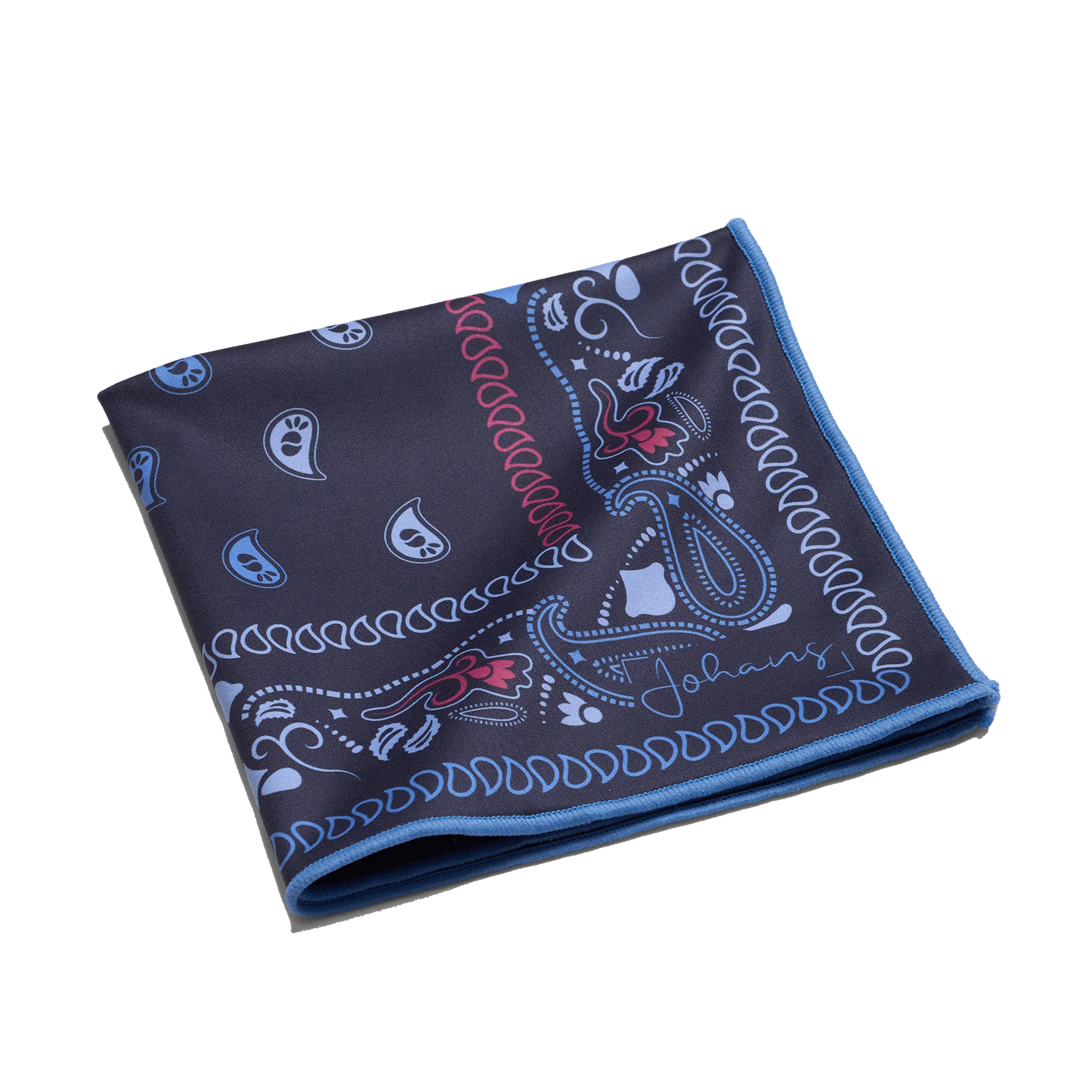 Johans® Mikrofasertuch "Paisley" - Stilvolle Reinigung für Brille & Display