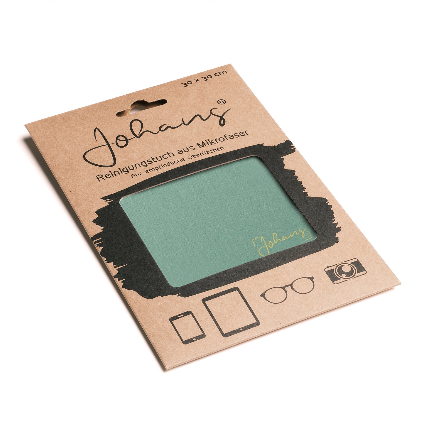 Johans® Mikrofasertücher - Stilvolle Reinigung für Brille & Display