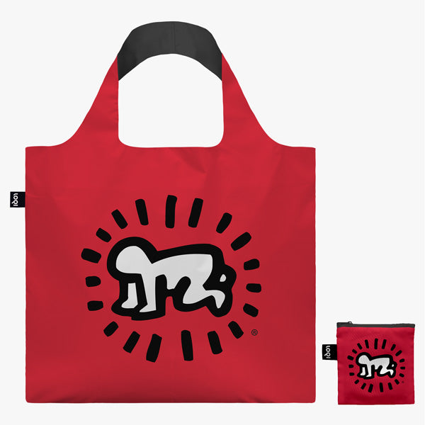 Tote Bag aus 100 % Recyclingmaterial – KEITH HARING „Radiant Baby“