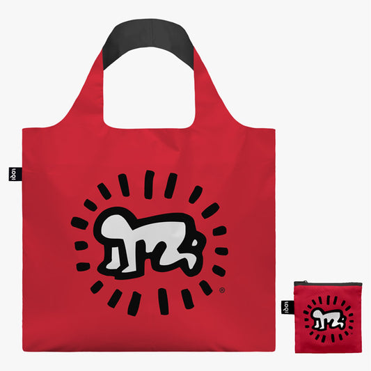 Tote Bag aus 100 % Recyclingmaterial – KEITH HARING „Radiant Baby“