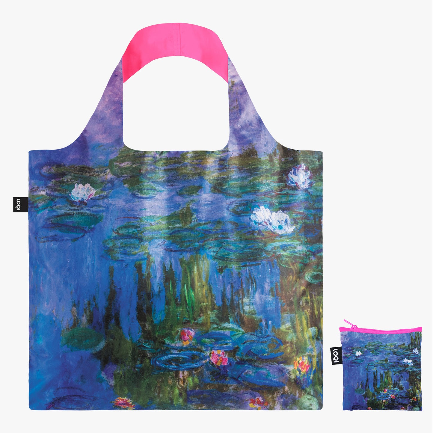Tote Bag aus 100 % Recyclingmaterial – CLAUDE MONET „Seerosen 1913“