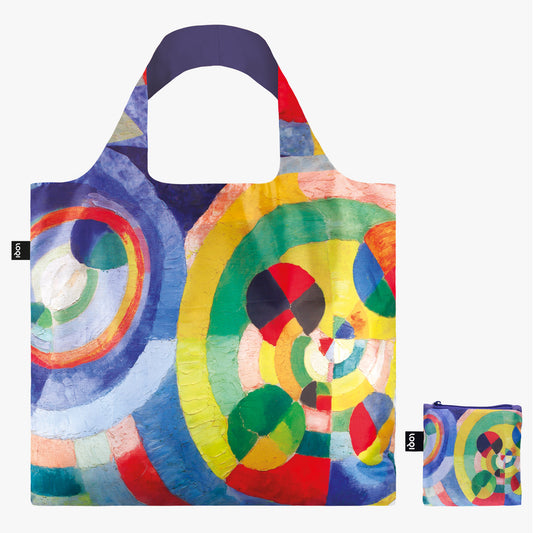 Tote Bag aus 100 % Recyclingmaterial – ROBERT DELAUNAY „Kreisformen“