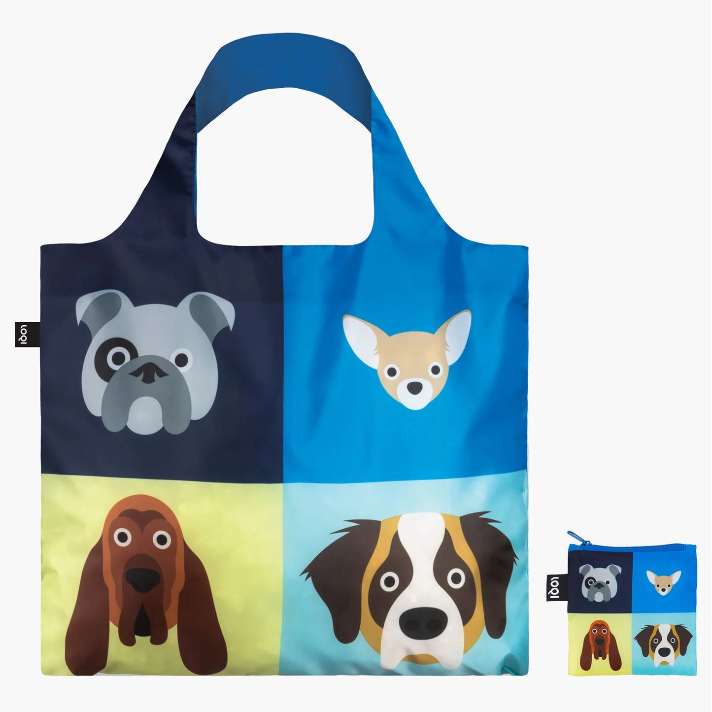 Tote Bag aus 100 % Recyclingmaterial – STEPHEN CHEETHAM „Hunde“