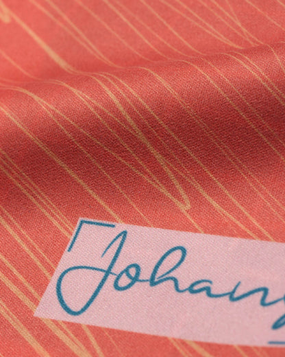 Johans® Mikrofasertuch "Sunset" - Stilvolle Reinigung für Brille & Display