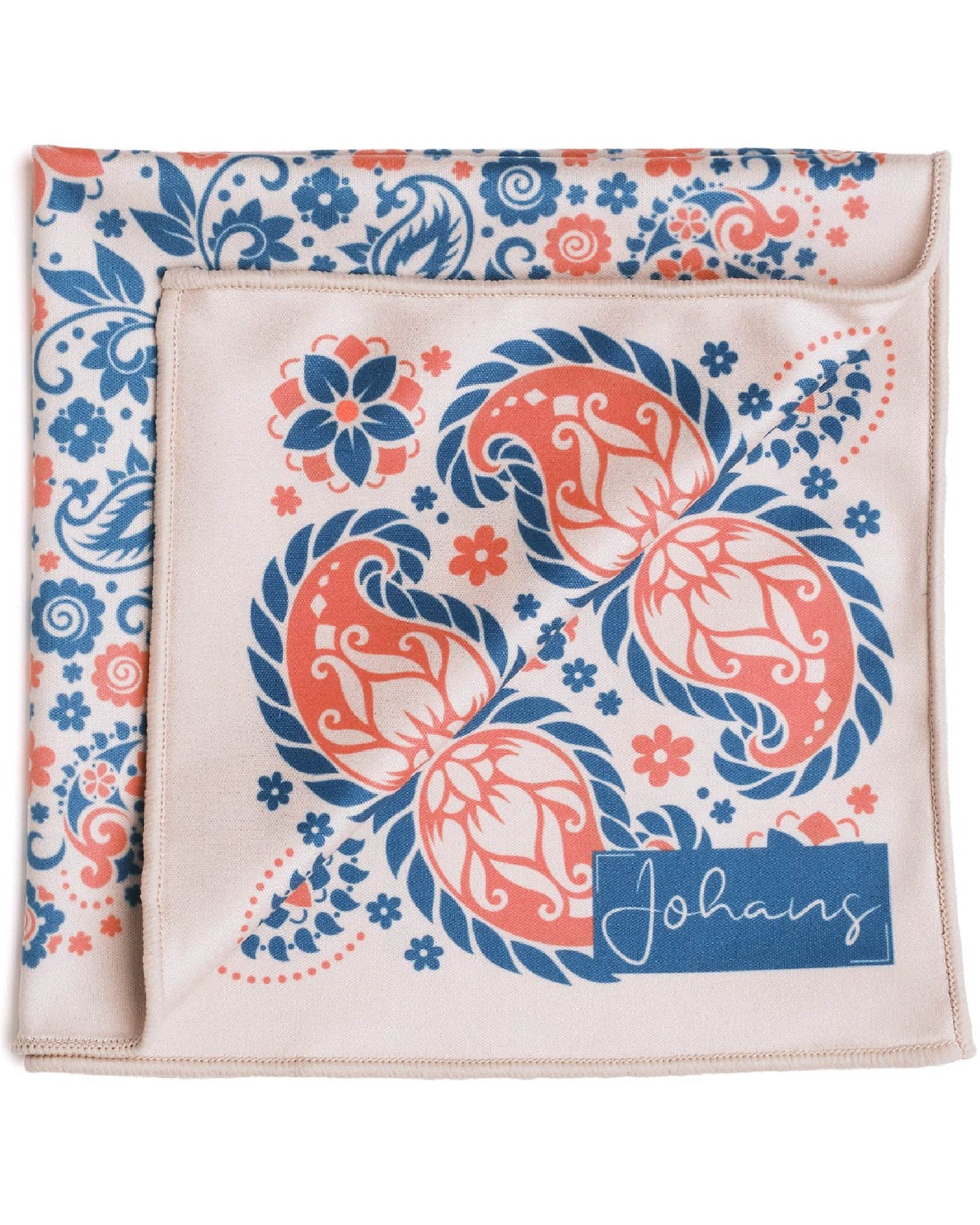 Johans® Mikrofasertuch "Bandana" - Stilvolle Reinigung für Brille & Display