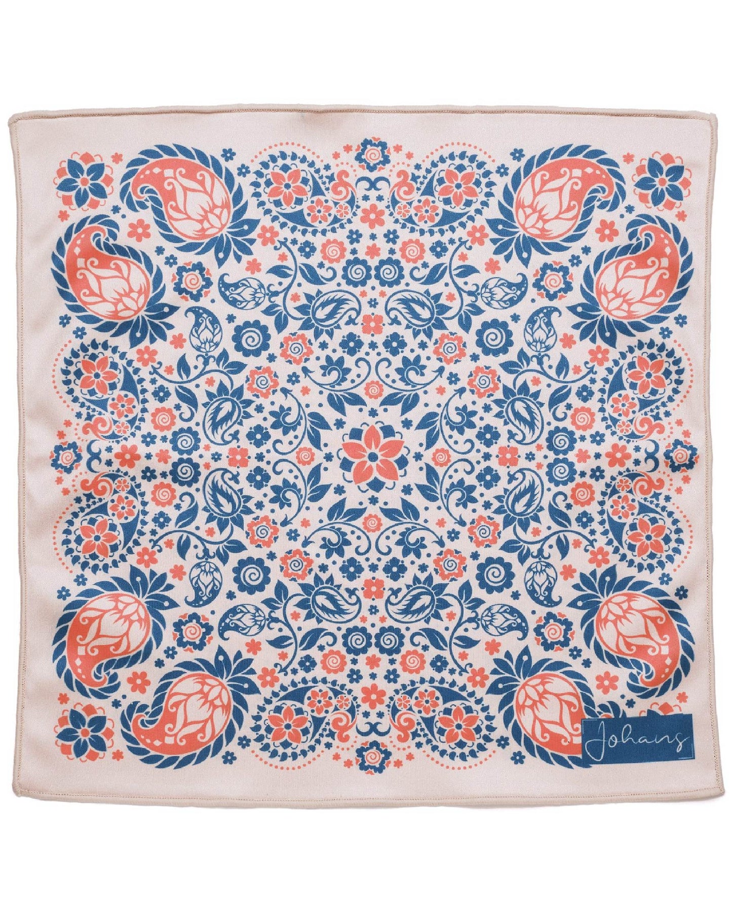 Johans® Mikrofasertuch "Bandana" - Stilvolle Reinigung für Brille & Display