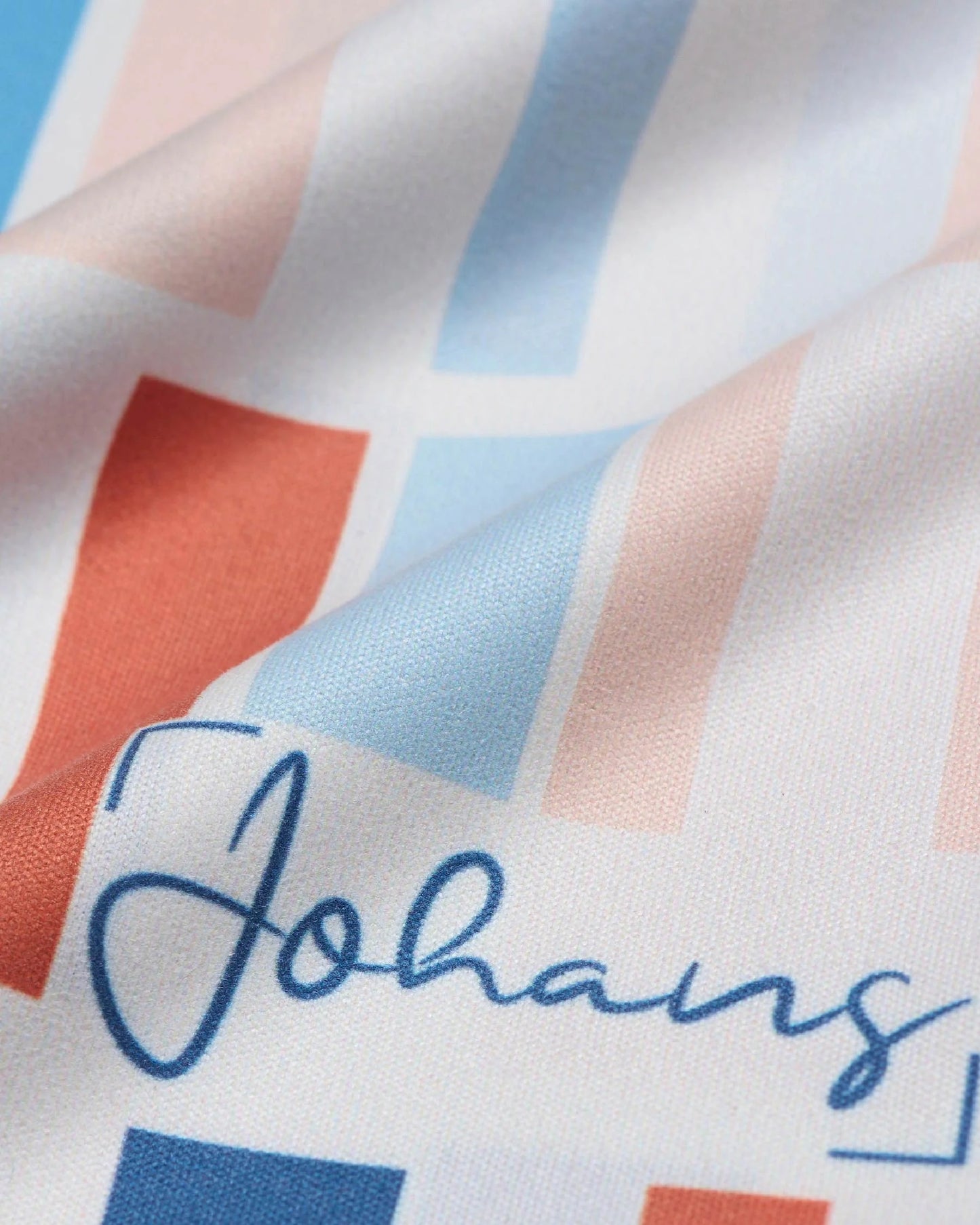 Johans® Mikrofasertuch "Blocks" - Stilvolle Reinigung für Brille & Display