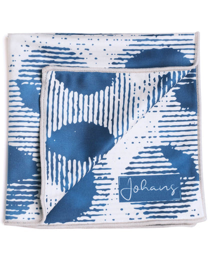 Johans® Mikrofasertuch "Circle" - Stilvolle Reinigung für Brille & Display