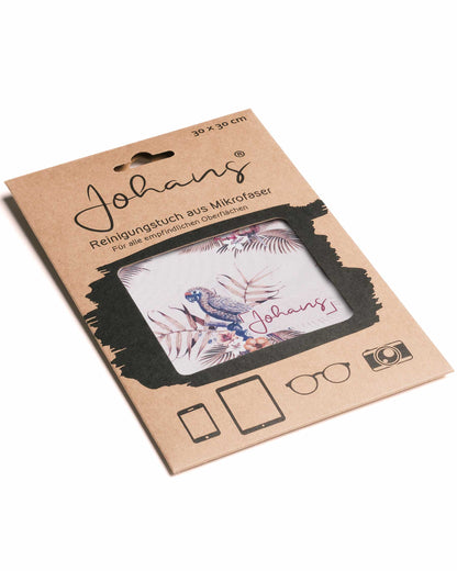 Johans® Mikrofasertuch "Dreamy" - Stilvolle Reinigung für Brille & Display