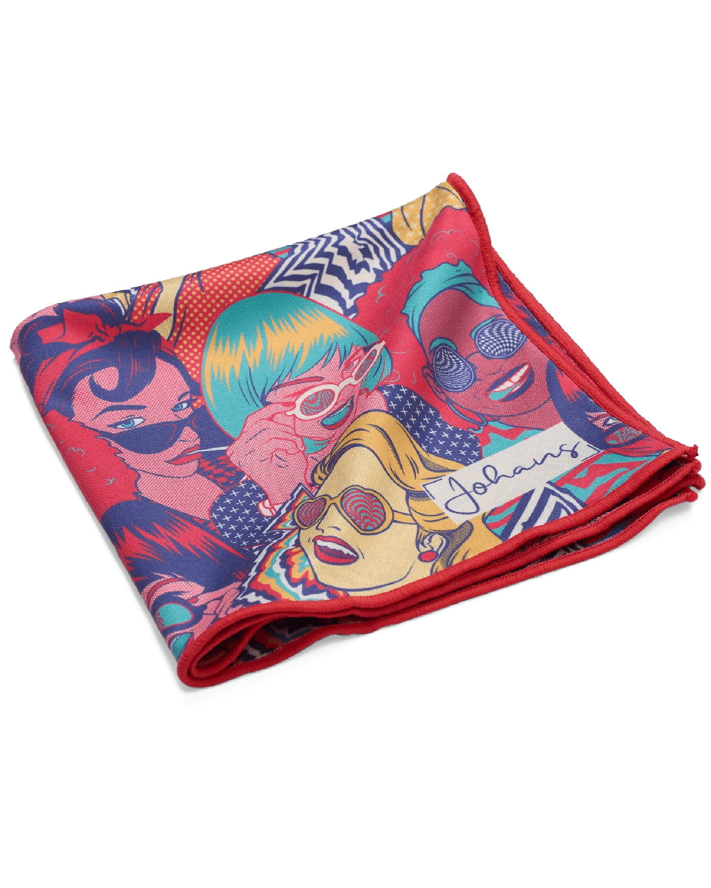 Johans® Mikrofasertuch "Girls" - Stilvolle Reinigung für Brille & Display