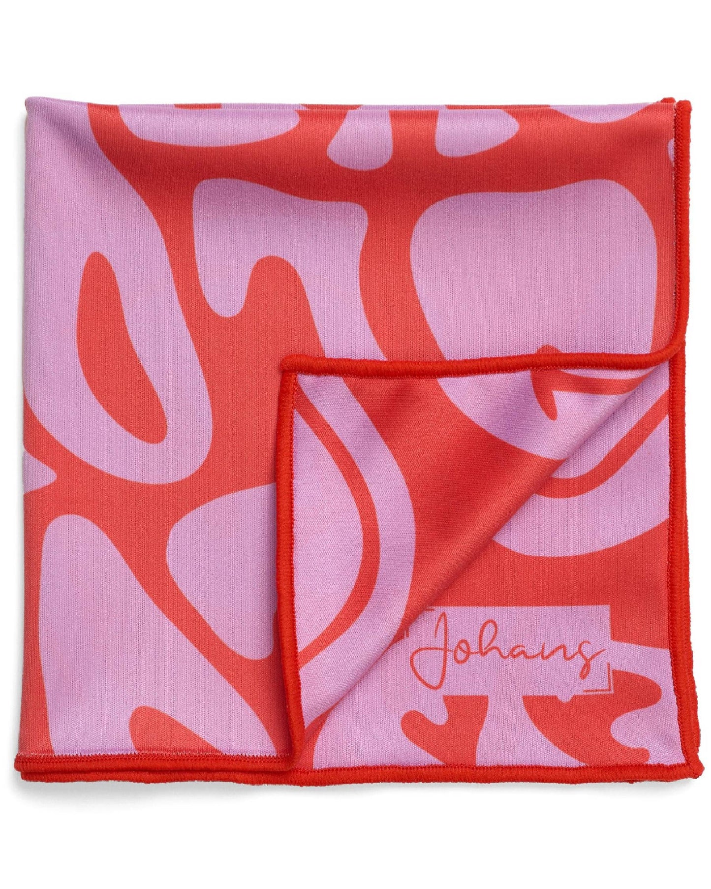 Johans® Mikrofasertuch "Joy" - Stilvolle Reinigung für Brille & Display