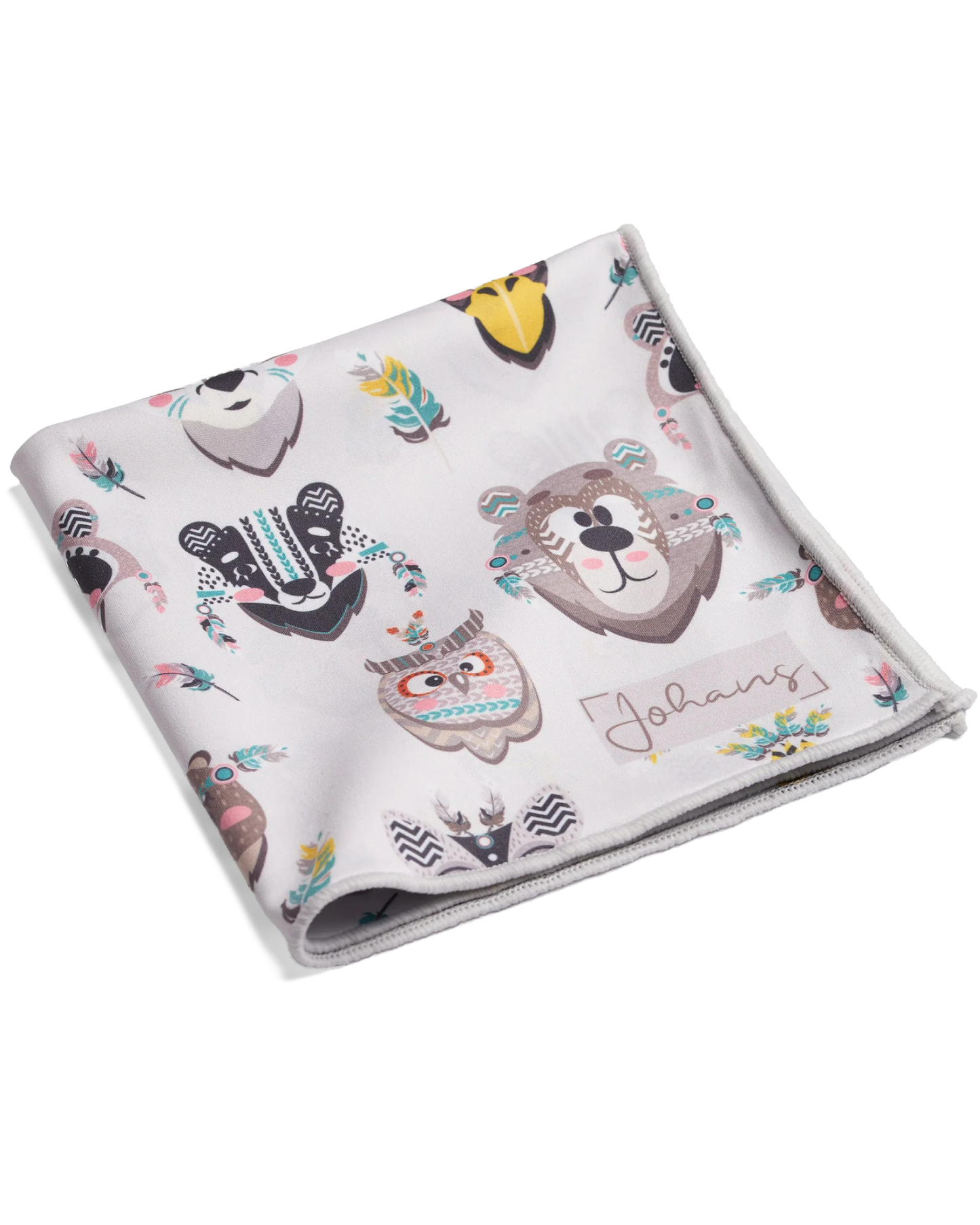 Johans® Mikrofasertuch "Little Friends" - Stilvolle Reinigung für Brille & Display