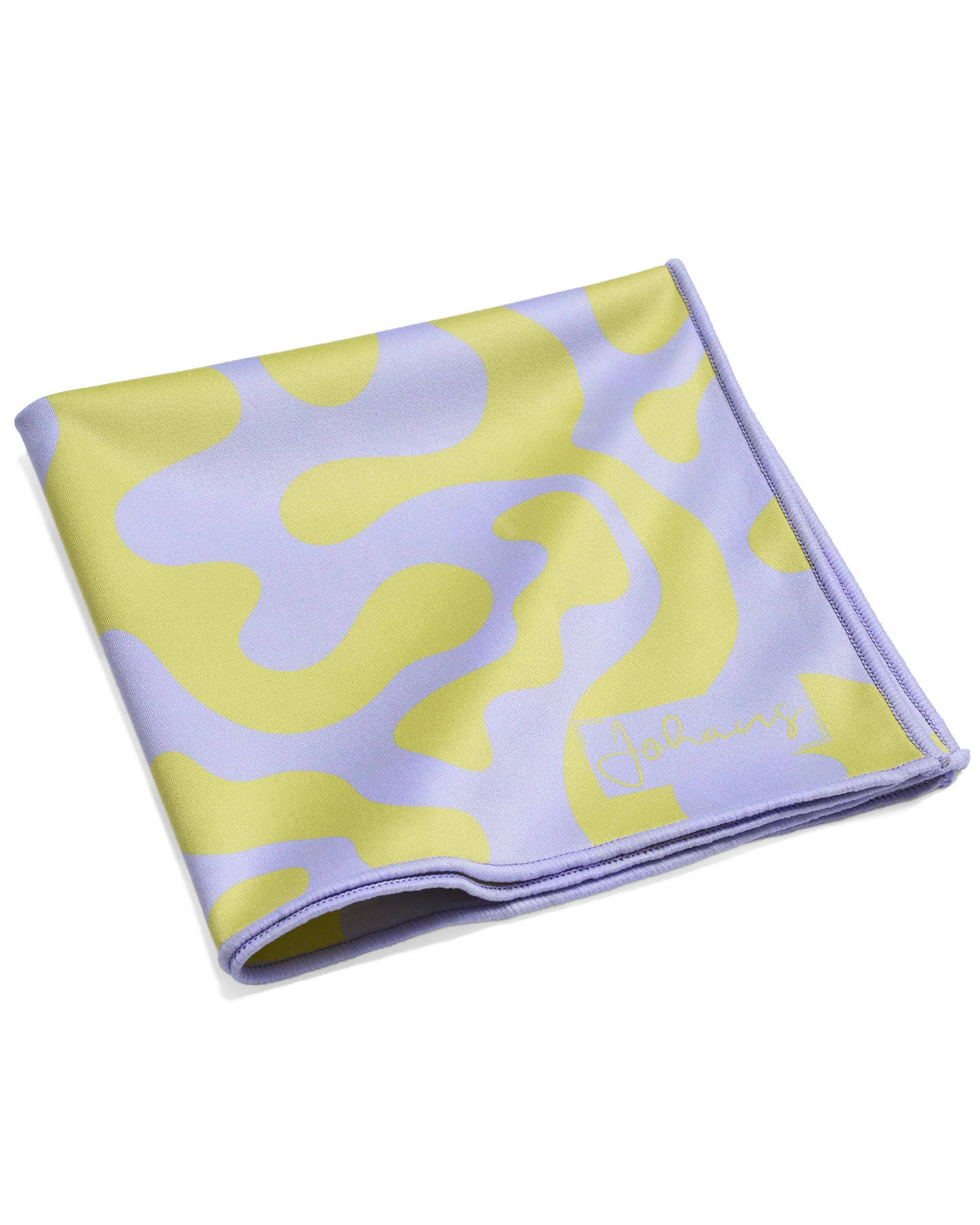 Johans® Mikrofasertuch "Pastel Swirl" - Stilvolle Reinigung für Brille & Display