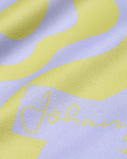 Johans® Mikrofasertuch "Pastel Swirl" - Stilvolle Reinigung für Brille & Display