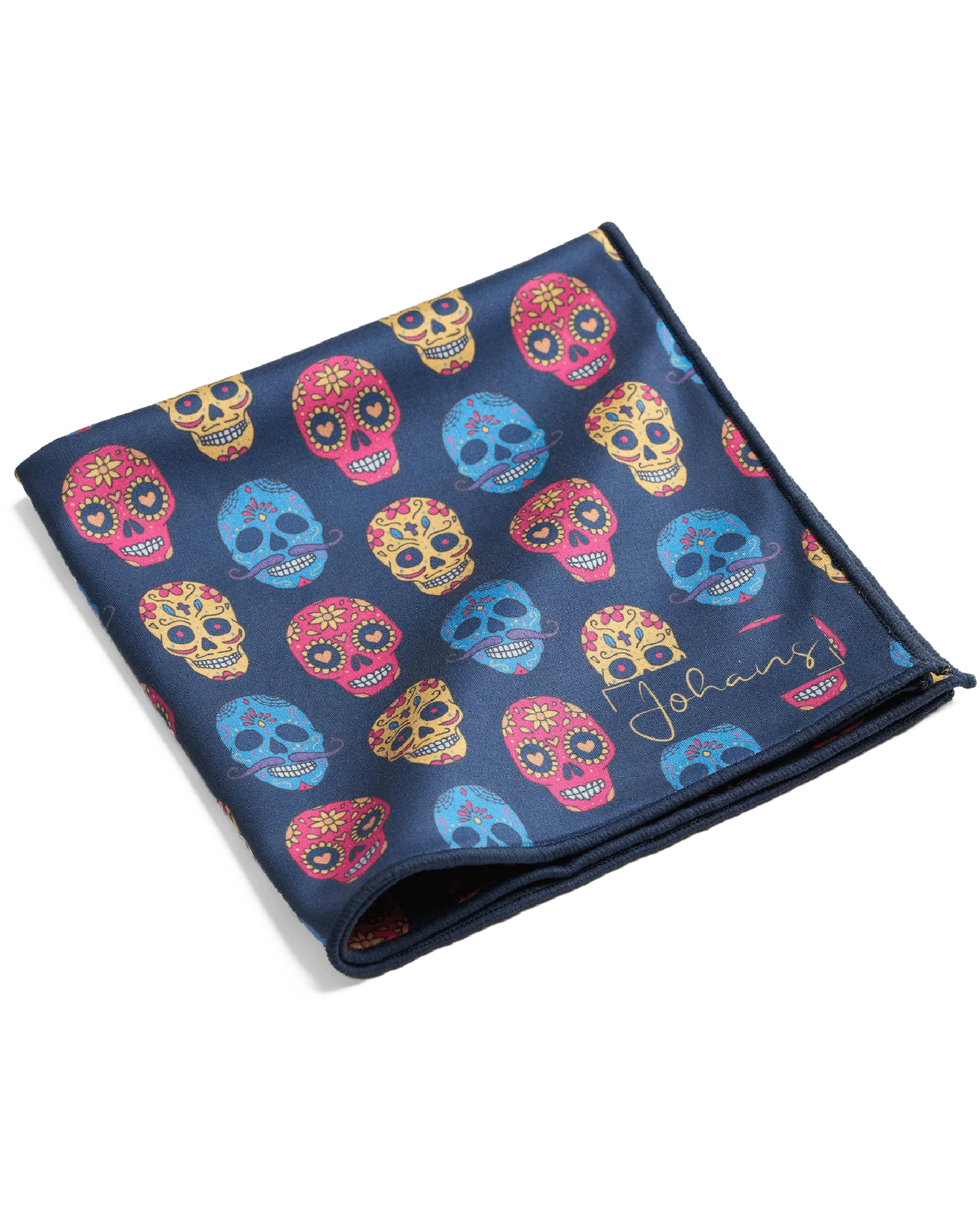 Johans® Mikrofasertuch "Skulls" - Stilvolle Reinigung für Brille & Display