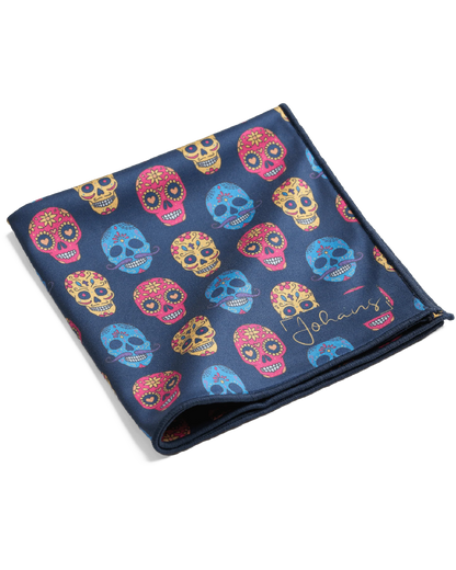 Johans® Mikrofasertuch "Skulls" - Stilvolle Reinigung für Brille & Display