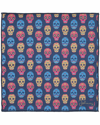 Johans® Mikrofasertuch "Skulls" - Stilvolle Reinigung für Brille & Display