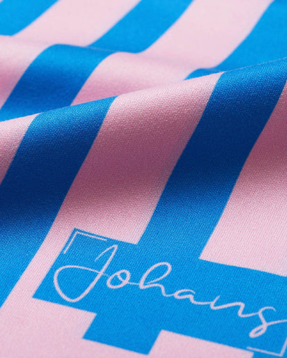 Johans® Mikrofasertuch "Stripes" - Stilvolle Reinigung für Brille & Display