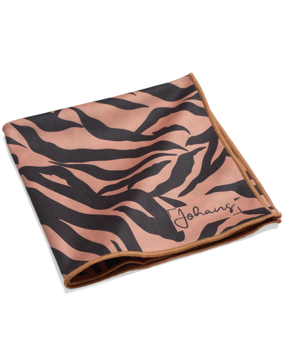 Johans® Mikrofasertuch "Tiger" - Stilvolle Reinigung für Brille & Display