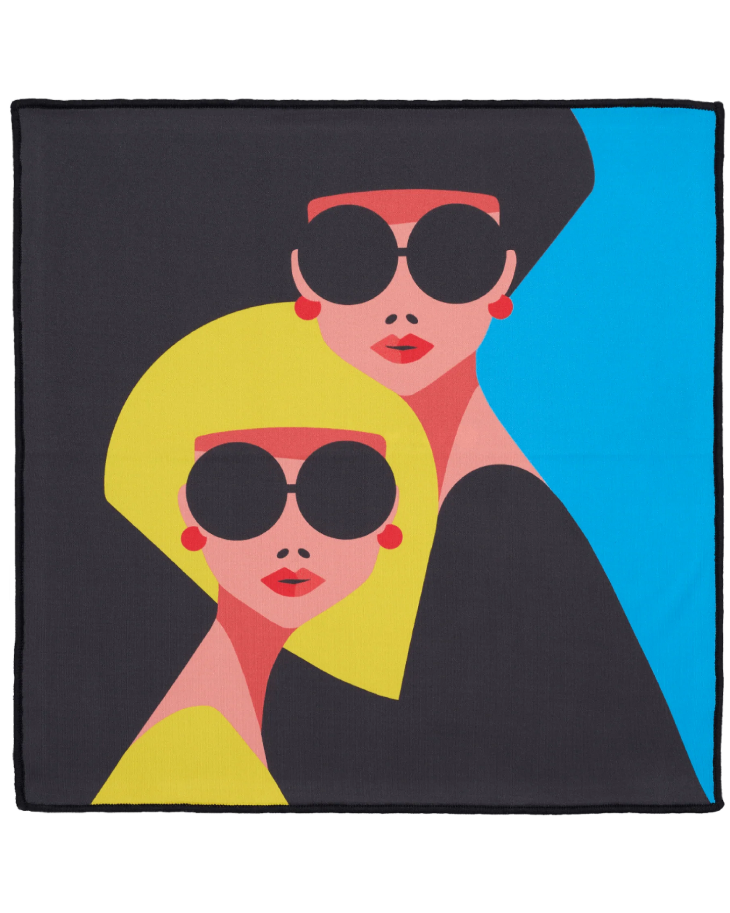 Johans® Mikrofasertuch "Twins" - Stilvolle Reinigung für Brille & Display