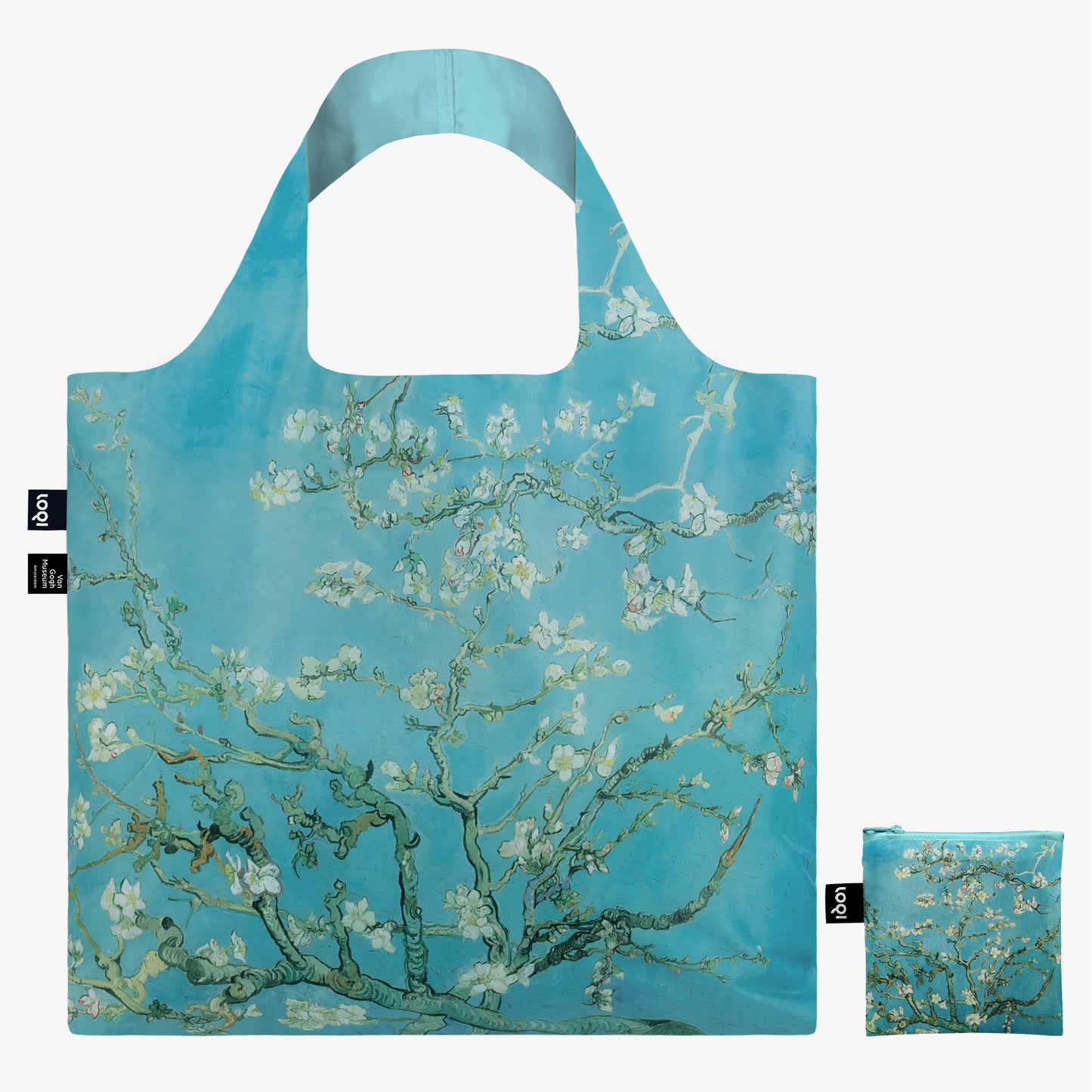 Tote Bag aus 100 % Recyclingmaterial – VINCENT VAN GOGH „Mandelblüte“