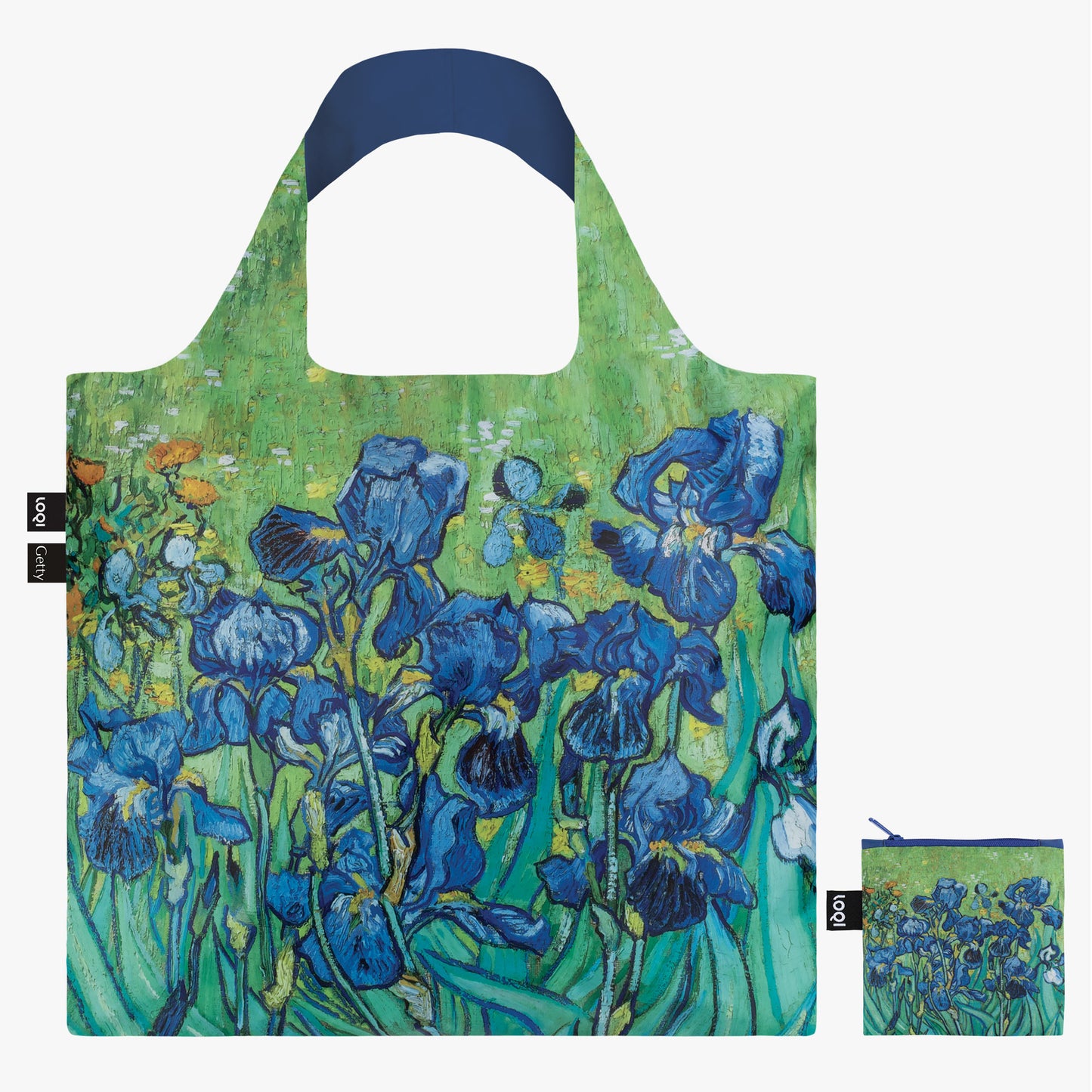 Tote Bag aus 100 % Recyclingmaterial – VINCENT VAN GOGH „Iris“