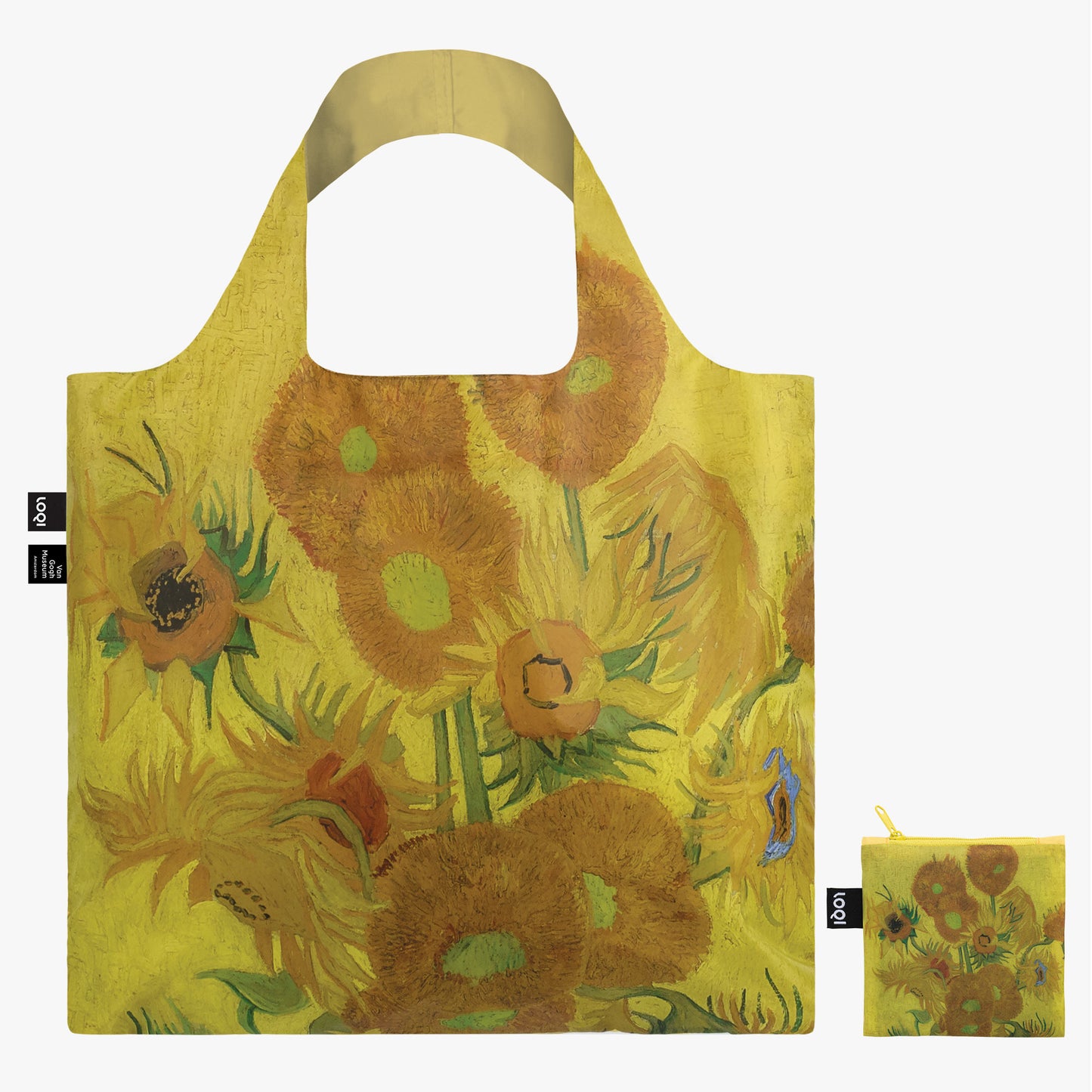 Tote Bag aus 100 % Recyclingmaterial – VINCENT VAN GOGH „Sonnenblumen“