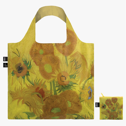 Tote Bag aus 100 % Recyclingmaterial – VINCENT VAN GOGH „Sonnenblumen“