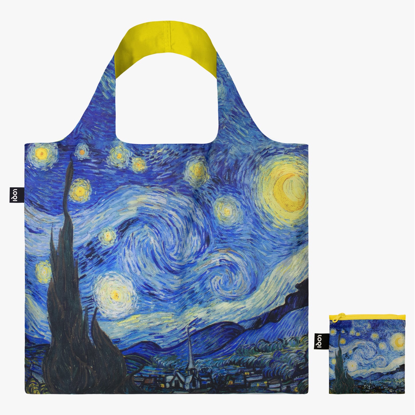 Tote Bag aus 100 % Recyclingmaterial – VINCENT VAN GOGH „Sternennacht“