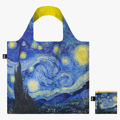 Tote Bag aus 100 % Recyclingmaterial – VINCENT VAN GOGH „Sternennacht“