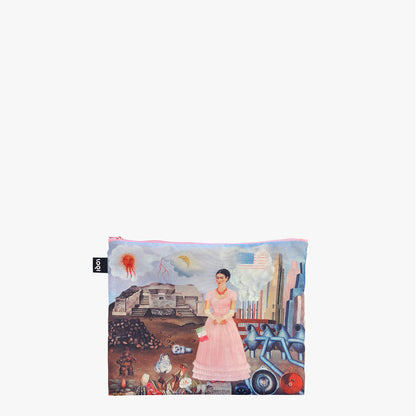 Zip Pockets Set aus 100 % Recyclingmaterial – FRIDA KAHLO „Selbstporträts“