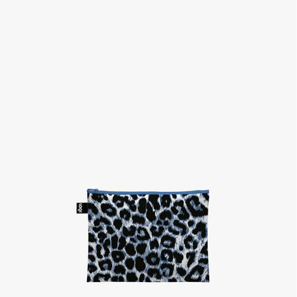 Zip Pockets Set aus 100 % Recyclingmaterial – LEOPARD „Dusk, Twilight & Sunset“