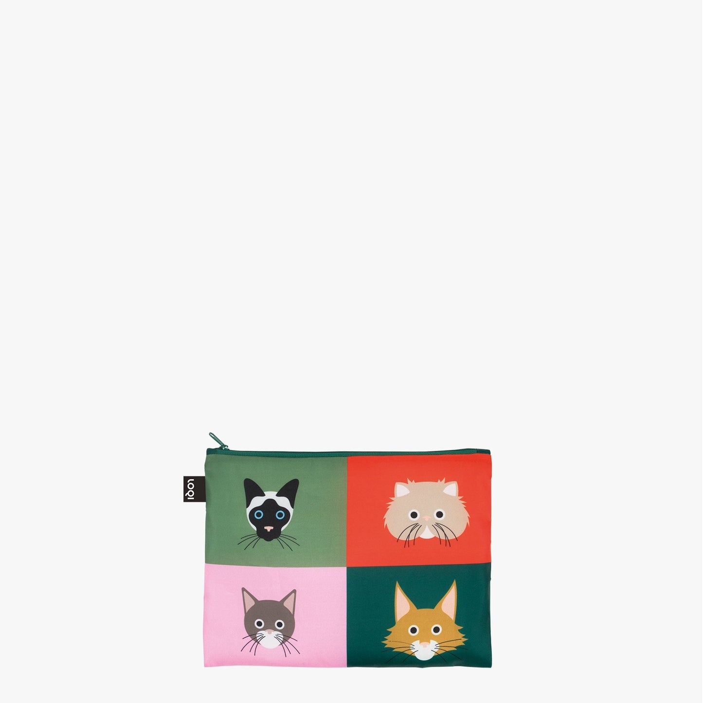 Zip Pockets Set aus 100 % Recyclingmaterial – STEPHEN CHEETHAM „Hunde & Katzen“